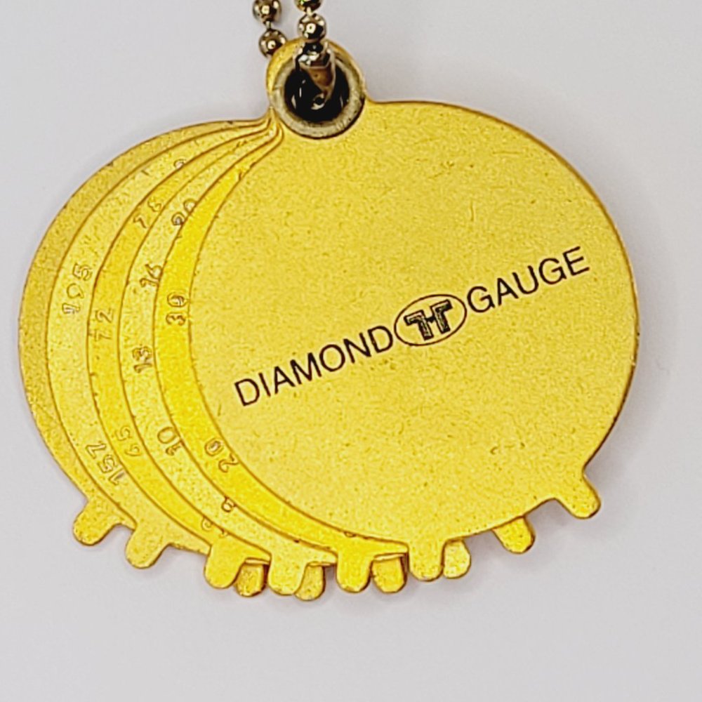 Diamond Gemstone Carat Millimeter Gauge Size Measure Tool - Picture 10 of 10
